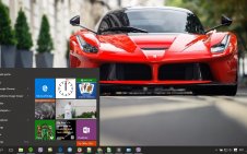 Ferrari win10 theme