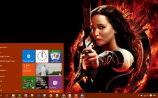 The Hunger Games win10 theme