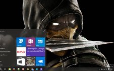 Mortal Kombat X win10 theme