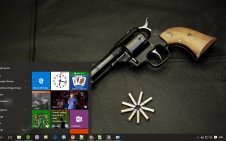 Gun win10 theme