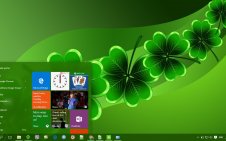 St Patrick's Day win10 theme