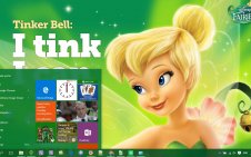 TinkerBell win10 theme