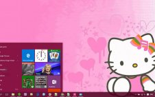 Hello Kitty win10 theme