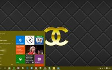 Chanel win10 theme