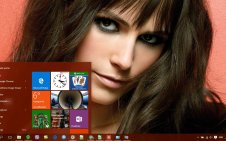 Jordana Brewster win10 theme