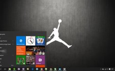 Jordan Logo win10 theme