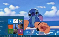 Stitch win10 theme