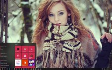 Beautiful Women win10 theme