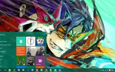 Gurren Lagann win10 theme