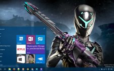 PlanetSide 2 win10 theme