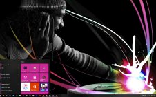 DJ win10 theme