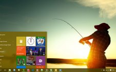 Fishing win10 theme