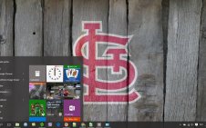 St. Louis Cardinals win10 theme