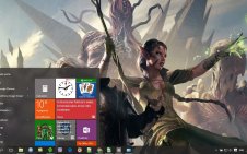 Magic: The Gathering win10 theme