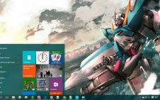 Gundam win10 theme