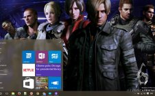 Resident Evil 6 win10 theme