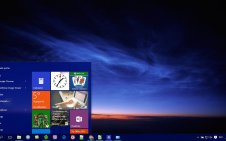 Night Sky win10 theme