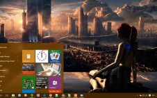 Sci-Fi win10 theme