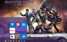 Saints Row IV win10 theme