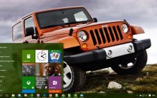 Jeep win10 theme