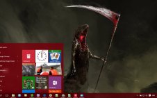 Grim Reaper win10 theme