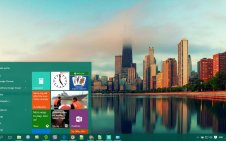 Chicago Skyline win10 theme