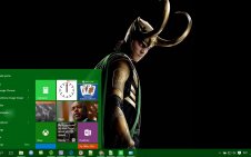 Loki win10 theme