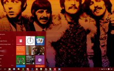 The Beatles win10 theme