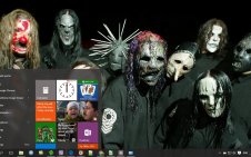 Slipknot win10 theme