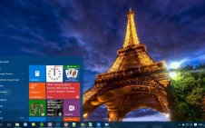 Eiffel Tower win10 theme