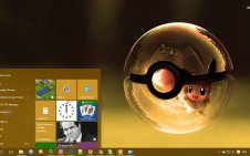 Pokeball win10 theme