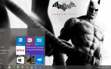 Batman Arkham City win10 theme