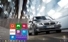 BMW 5 Series win10 theme