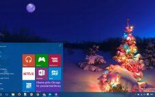 Holiday Lights win10 theme