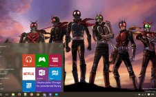 Kamen Rider win10 theme