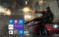 Watch Dogs win10 theme