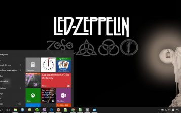 Led Zeppelin Theme Desktop