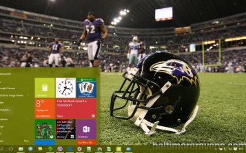 Ravens Theme Desktop