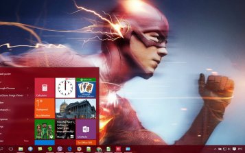 The Flash Theme Desktop
