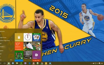 Golden State Warriors Theme Desktop