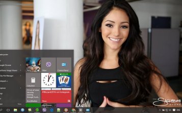 Melanie Iglesias Theme Desktop
