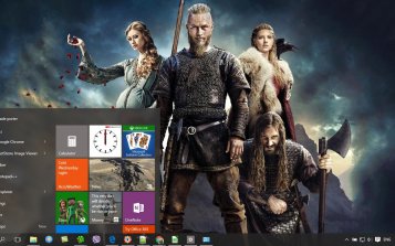 Vikings Theme Desktop