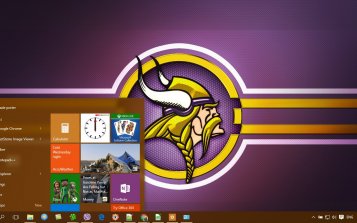 Minnesota Vikings Theme Desktop