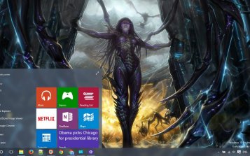 Starcraft Theme Desktop