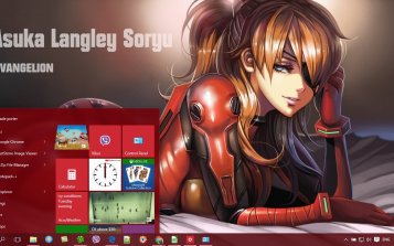 Evangelion Theme Desktop