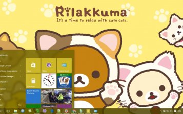 Rilakkuma Theme Desktop