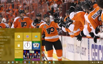 Philadelphia Flyers Theme Desktop