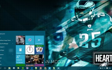 LeSean McCoy Theme Desktop