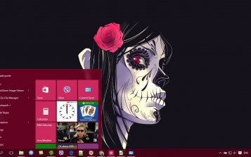 Day of the Dead Theme Desktop