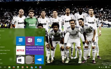 Real Madrid Theme Desktop